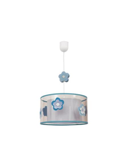 Colgante Infantil Flor Celeste 1xe27 (regx30)
