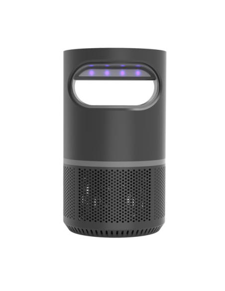 Mata Insectos Lumbre 3w Negro Estilo Inhale 21,5x12x12 Cm 8xled Ultravioleta Indoor