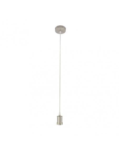 Arm.colgante Puja 1xe27 Niquel Regx10x10 Cm