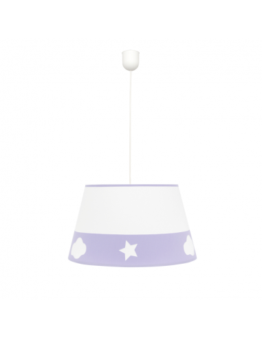 Colgante Galaxia 1xe27 Lila