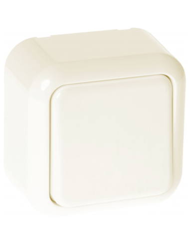 Interruptor Unipolar Ancient Beis 6x6x3 Cm