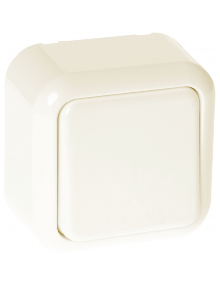 Interruptor Unipolar Ancient Beis 6x6x3 Cm