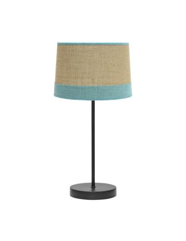 Sobremesa Tietar 1xe14 Saco/turquesa 44x22x22 Cm
