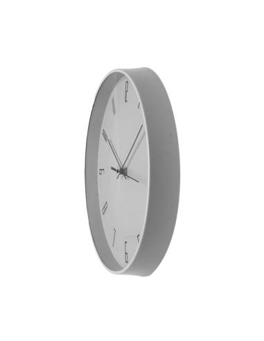 Reloj De Pared Lemur Gris 30d Mov.continuo