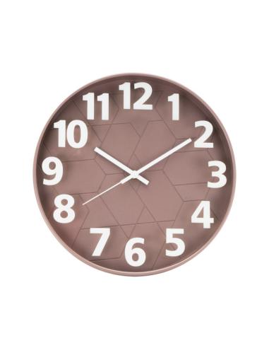 Reloj De Pared Mouse Marron 30d Mov.continuo