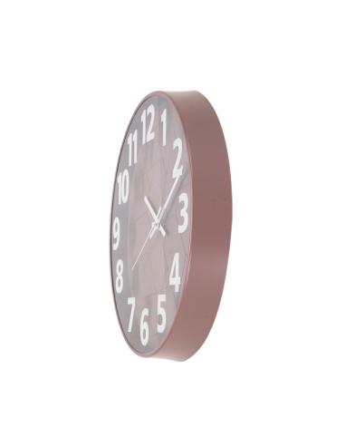 Reloj De Pared Mouse Marron 30d Mov.continuo