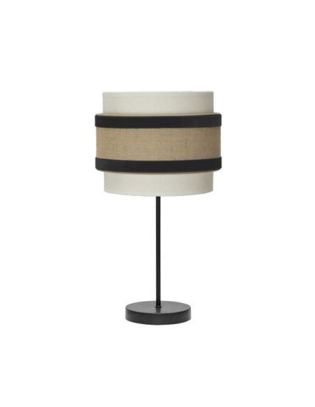 Sobremesa Peq. Cornalina 1x14 Beis/negro 47x18x18cm