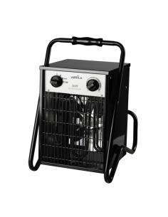 Termoventilador Industrial Simeon 3000w Negro 2potencias Ip24 Termost.reg.44x32x30 Cm