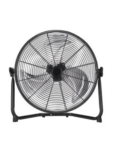 Ventilador Industrial Midas 120w Negro/cromo 55d 3 Velocidades,orientable 59x62x22 Cm