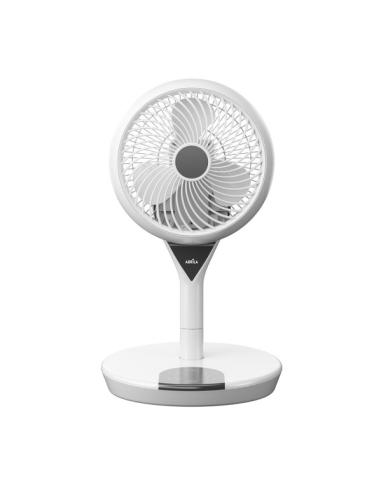 Ventilador Dc 2en1 Sintra Blanco 35w 12vel Oscilacion.3d Remot.temporiz. 54/89x32x32cm