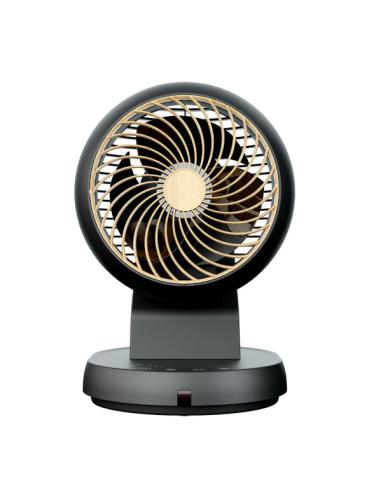 Ventilador Sobremesa Urbel Negro/haya 30w 4velocidades 31,5x 21x24cm Oscilacion 3d Remoto,temporizador