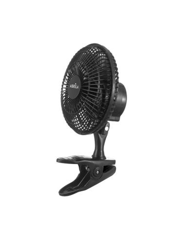 Ventilador Sobrem.c/pinza Nervion Negro 2velocidades 20w 2en1 30x20x16cm