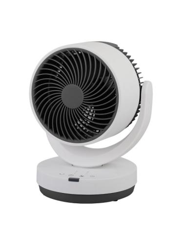 Ventilador Sobremesa Loira Blanco/negro 3velocidades 35w 3aspas C/remoto,temporiz.29,8x22,6x20,6cm