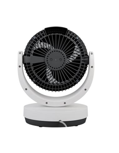 Ventilador Sobremesa Loira Blanco/negro 3velocidades 35w 3aspas C/remoto,temporiz.29,8x22,6x20,6cm