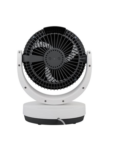 Ventilador Sobremesa Loira Blanco/negro 3velocidades 35w 3aspas C/remoto,temporiz.29,8x22,6x20,6cm