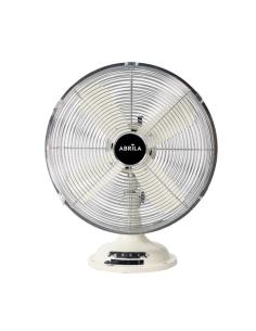 Ventilador Sobremesa Capitolio Crema/cromo 37w 3velocidades 4asp. Fijo Y Rotatorio 42x35x27cm 2