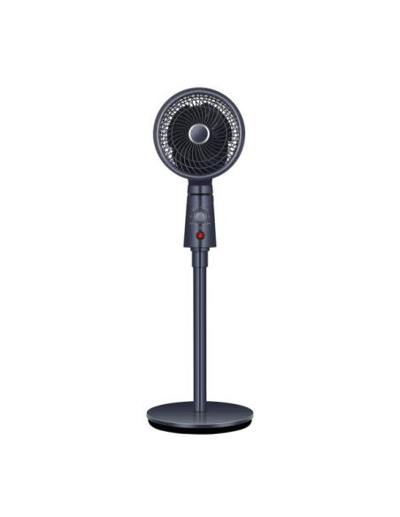 Ventilador De Pie Montecristo Granito 40w 3velocidades 3aspas Fijo Y Rotatatorio102x30,5x30,5cm