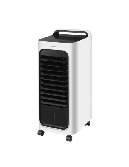 Climatizador Evaporativo Remolino Blanco/negro 80w 3velocidades 6litros Humidificador Oscilante Acum.de Frio 66,5x25,5x28,5cm