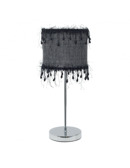 Sobremesa Hilos 1xe14 Negro 42,5x17x17 Cm