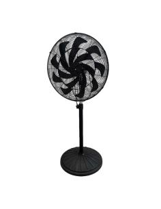 Ventilador Pie Indust.centurion Negro1velecidad 300w 16asp Fijo Y Rotat.oscilante Regx65x59cm 2