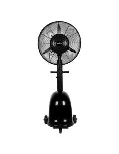 Ventilador Nebulizad.de Pie Napoleon Negro 1velocidad 260w 3aspas 175x65x55cm Tanque Agua 49l Rotatorio 2