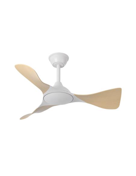 Ventilador Dc Caiman 36w 3600lm Bla/hay 89d 3aspas 6vel 3000-4500-6500k Remoto+reg.intensidad+memoria+temporizador