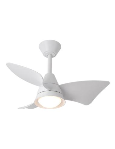 Ventilador Dc Jaguar 30w 3000lm Blanco 96d 3aspas 6vel 3000-4500-6500k Remoto+reg.intensidad+memoria+temporizador