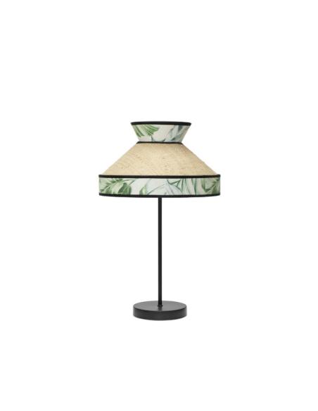 Sobremesa Grad Constantinopla 1xe27 Beis/verde 61x30x30cm