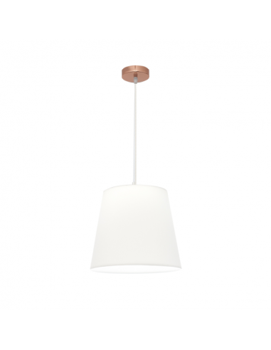 Colgante Maldivas 1xe27 Oro Rosa/blanco Reg.35d