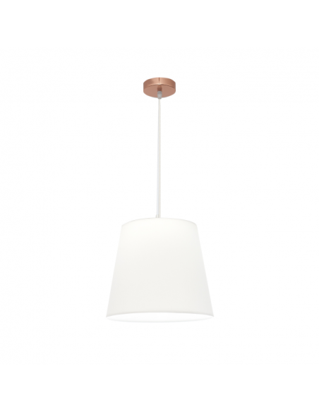 Colgante Maldivas 1xe27 Oro Rosa/blanco Reg.35d