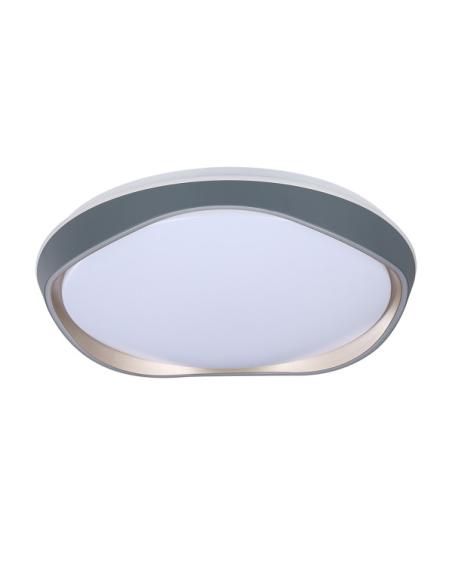 Plafon Kamuk 144w 3000-4000-6000k Gris 50d Reg.int 11520lm C/remoto