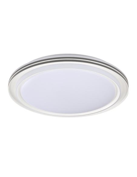 Plafon Yunke 72w 3000-4000-6000k Blanco/Gris 40d Reg.inte 6480lm C/remoto