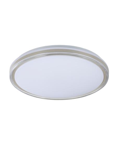 Plafon Nevado 72w 3000-4000-6000k Blanco/Champan 40d Regulable Intensidad 6480lm C/remoto