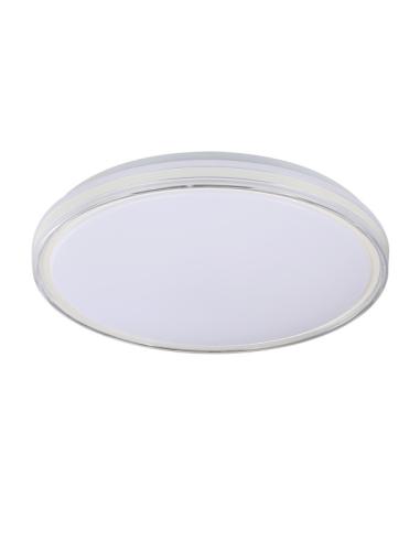Plafon Nevado 144w 3000-4000-6000k Blanco 50d Regulable Intensidad 11520lm C/remoto