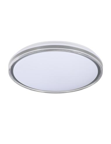 Plafon Nevado 144w 3000-4000-6000k Blanco/Gris 50d Regulable Intensidad 11520lm C/remoto