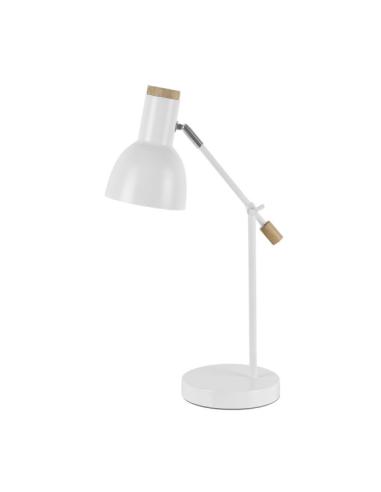 Flexo Tejo 1xe27 Blanco/haya Orientable 50x15x16,5cm