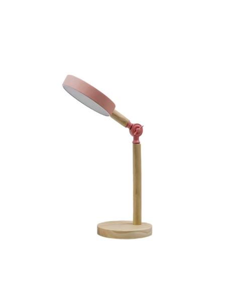 Flexo Pontica 15w 3000-4000-6000k Rosa/haya 1125lm Articulado 48x15x15cm