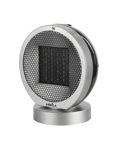 Termovent.ptc Ceramico Pomelo 2000w Negro/plata 2pot 3fun.rotatorio Antivuelco.seg. 29,3x24x18cm