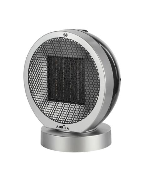 Termovent.ptc Ceramico Pomelo 2000w Negro/plata 2pot 3fun.rotatorio Antivuelco.seg. 29,3x24x18cm