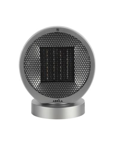 Termovent.ptc Ceramico Pomelo 2000w Negro/plata 2pot 3fun.rotatorio Antivuelco.seg. 29,3x24x18cm