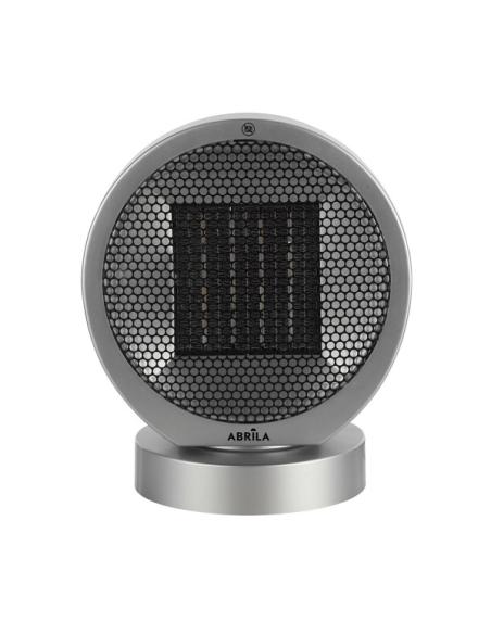 Termovent.ptc Ceramico Pomelo 2000w Negro/plata 2pot 3fun.rotatorio Antivuelco.seg. 29,3x24x18cm