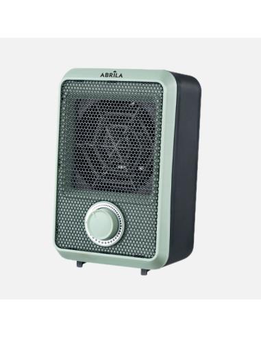 Termoventilador Elect.Carpe 600w Verde/negro Antivuelco,Prot.seguridad,termost.reg.18,7x11,7x10,3cm