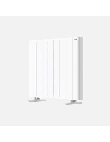 Emisor Termico De Aluminio Point Blanco 1500w 3modos Prog.7dias Tactil Protecc.antivuelco 58x67x8cm