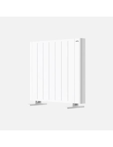 Emisor Termico De Aluminio Point Blanco 1500w 3modos Prog.7dias Tactil Protecc.antivuelco 58x67x8cm