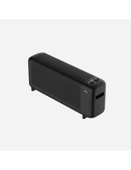 Radiador De Mica Pinsapo 1500w Negro 2pot Antivuelco Luz Ind.protecc.seg.termost.reg.29x65x16cm