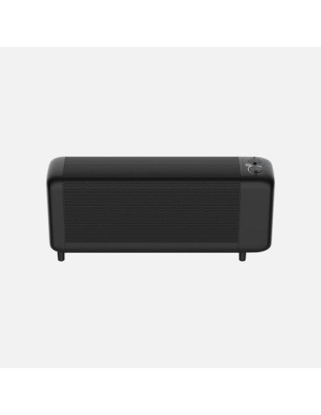 Radiador De Mica Pinsapo 1500w Negro 2pot Antivuelco Luz Ind.protecc.seg.termost.reg.29x65x16cm