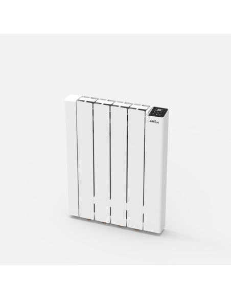 Emisor Termico C/fluido City Blanco 600w Contr.wifi Tersmostato Temporizador.prog.7d.proteccion Sobrecalentamiento 58x48x8cm