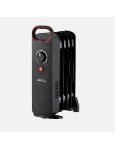 Radiador Aceite Lapacho 500w Negro Termost.reg 5 Elementos Proteccion Seg.asa 38x24x14cm