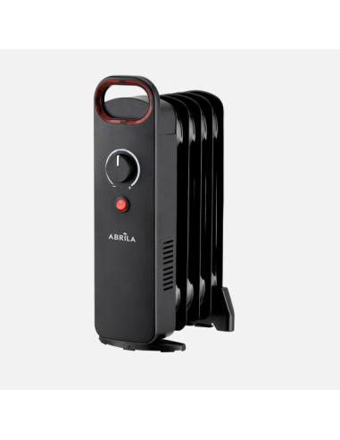 Radiador Aceite Lapacho 500w Negro Termost.reg 5 Elementos Proteccion Seg.asa 38x24x14cm
