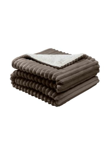 Manta Elect. Jaraiz Marron/blanco 160w 160x120cm 9nivel Autoapagado, Protec.seg.,lavable